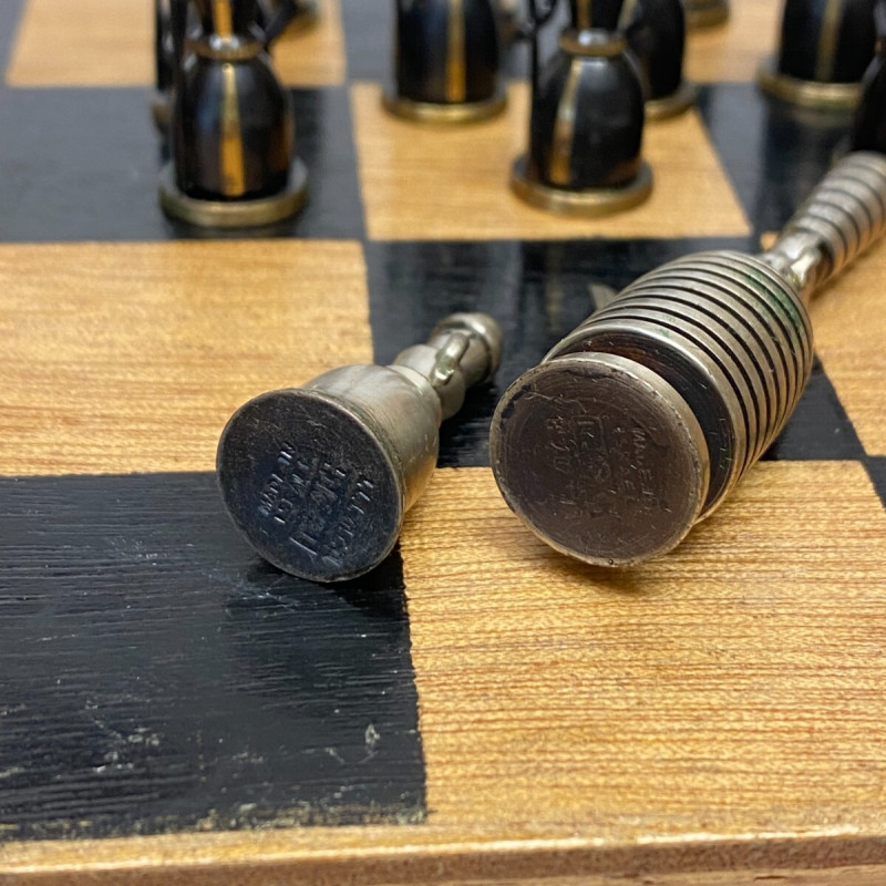 Collection of 31 Vintage Israel by Hans Teppich Artist Judaica Bronze Figurines