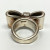 925 Made in Israel Silver Huge & Thick Bow Ring