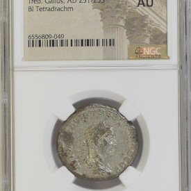 SYRIA ANTIOCH TREB GALLUS AD 251-253 Bl Tetradrachm