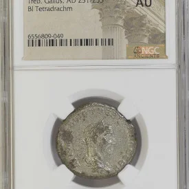 SYRIA ANTIOCH TREB GALLUS AD 251-253 Bl Tetradrachm