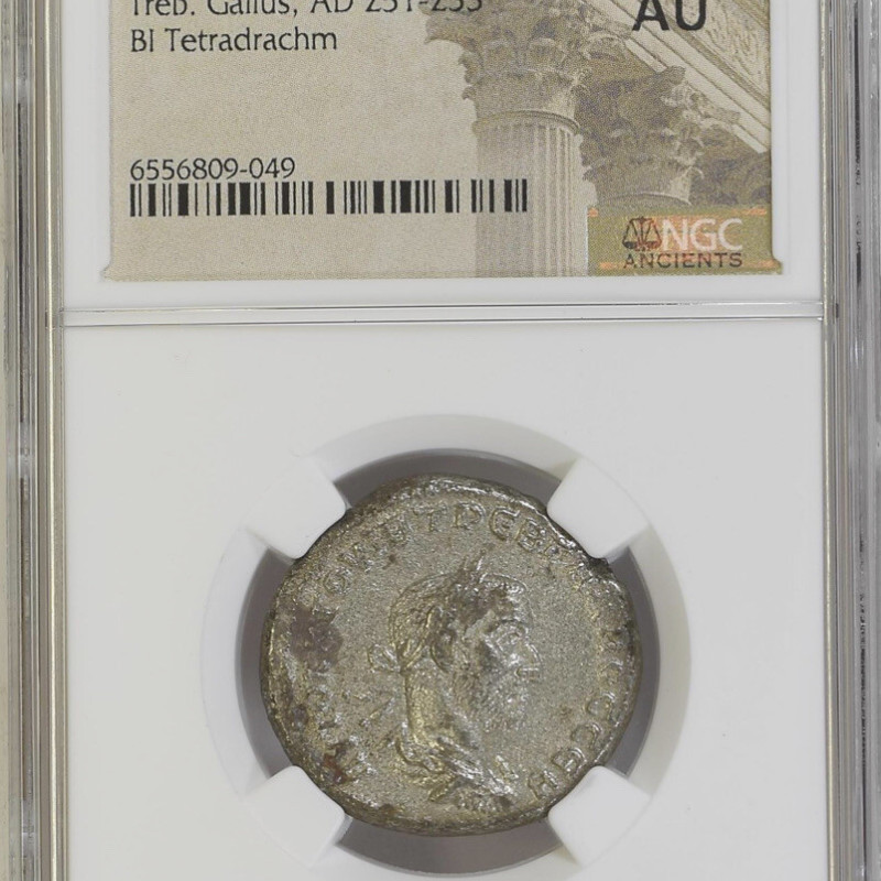 SYRIA ANTIOCH TREB GALLUS AD 251-253 Bl Tetradrachm