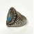 Vintage Stainless Steel Size 11 Eagle Inlay Ring Vintage Stainless Steel Size 11 Eagle Inlay Ring