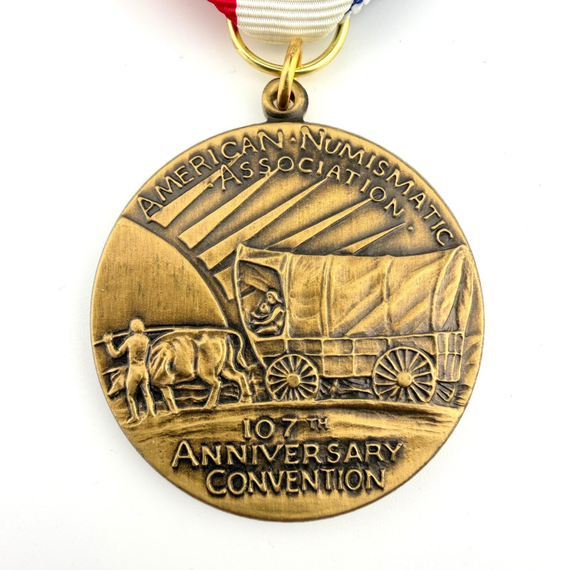 Rare Vintage 1998 ANA 107th Anniversary Convention Medal, Portland Oregon Bronze