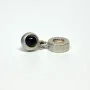 PANDORA ONYX CABOCHON DANGLE CHARM PENDANT RETIRED 790537O POUCH