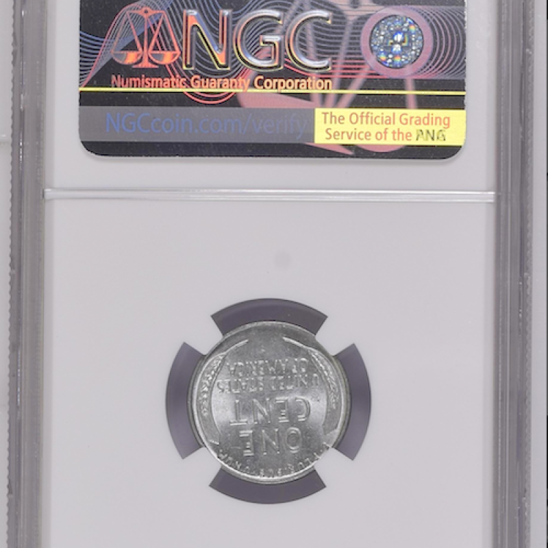 1943 NGC MS 64 1c Lincoln Wheat (Small Number 4) 1943 NGC MS 64 1c Lincoln Wheat (Small Number 4)