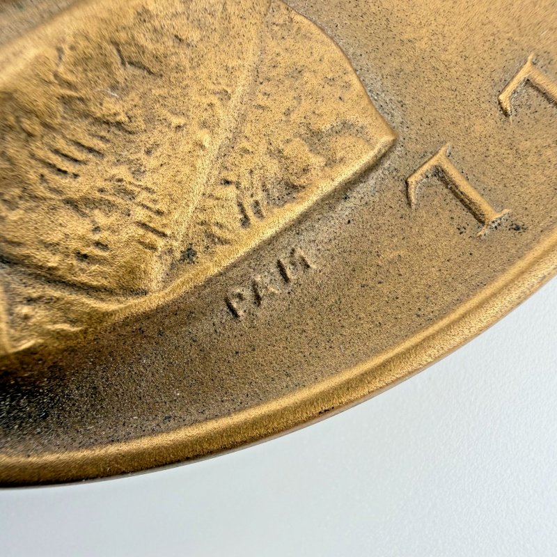 WINSTON CHURCHILL BRONZE MEDAL MEDALLION 2.75 BY MEDALLIC Co NY RALPH MENCONI