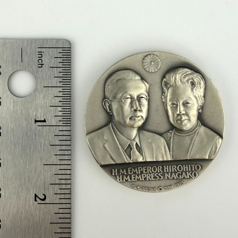 Edward Ryneal Grove Medal: 1975 Japanese Royal Family Visit to the United States