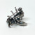 Alice Caviness Brooch Sterling Silver Rubies and Marcasite Grey Bumble Bee