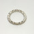 Pandora Better Together Twist Ring Size 7 White Enamel Authentic 190884EN23