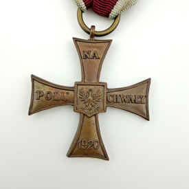 Poland Cross of Valor 1920 Krzyz Walecznych Polish Meda