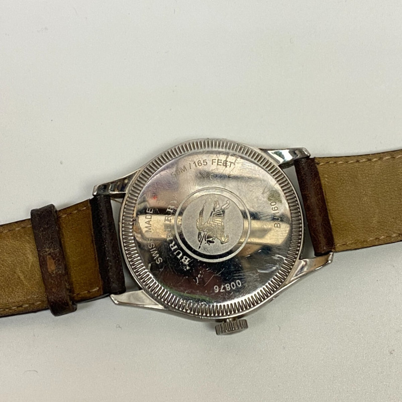 BURBERRY BU1602 WATCH 40.5mm Leather Strap Men's Watch BURBERRY BU1602 WATCH 40.5mm Leather Strap Men's Watch