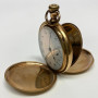 Antique AMERICAN WALTHAM Pocket Watch. J. BOSS 14K Gold Filled KEYSTONE Case
