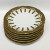 6 Tableware Porcelain Plates by Gardner Moscow