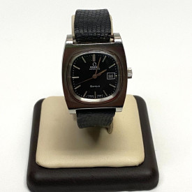 OMEGA Automatic Geneve  Vintage Ladys Watch Gray Dial