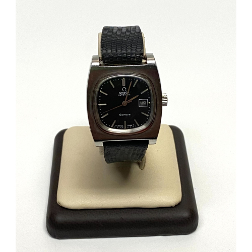 OMEGA Automatic Geneve  Vintage Ladys Watch Gray Dial