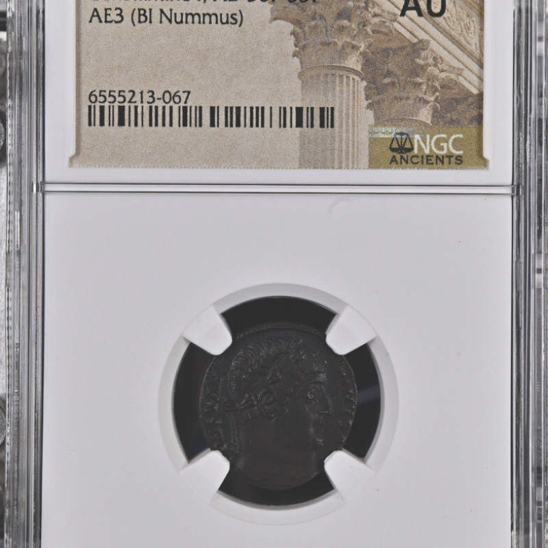 ROMAN EMPIRE CONSTANTINE I,AD 307-337 AE 3 (BI Nummus) ROMAN EMPIRE CONSTANTINE I,AD 307-337 AE 3 (BI Nummus)