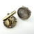 Vintage 1941 Mercury Dime Cufflinks Sterling Silver Bezel WWII Era