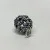 PANDORA 925 Sterling Silver Real Black Spinel Gem Wanda's Garden Flower Pendant