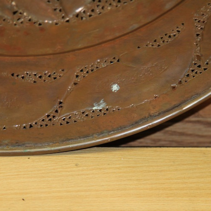 VINTAGE Handmande Copper Tray