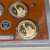 2014 Proof set San Francisco mint, 9 coins, two cases with 1$ and Quarter Dollar