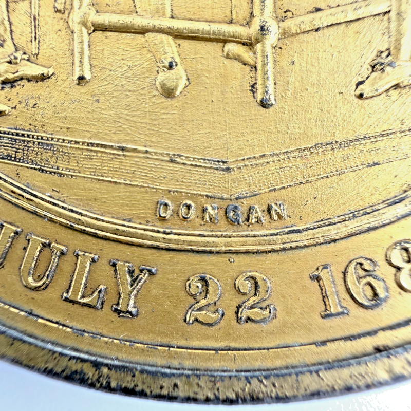 Albany, New York 1886 200th Anniversary Commemorative Medal by George H. Lovett