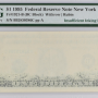 1995 PMG FR#1921-B ( BC BLOCK) INKING ERROR 