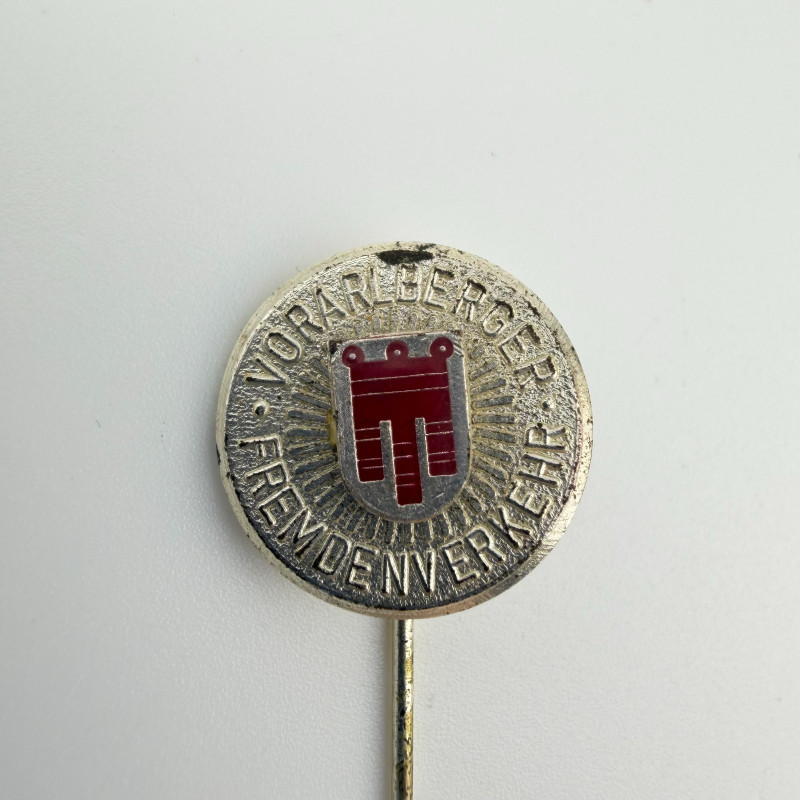 Rare Vintage Vorarlberg Tourism Merit Medal & Lapel Pin Set in Case - Austria