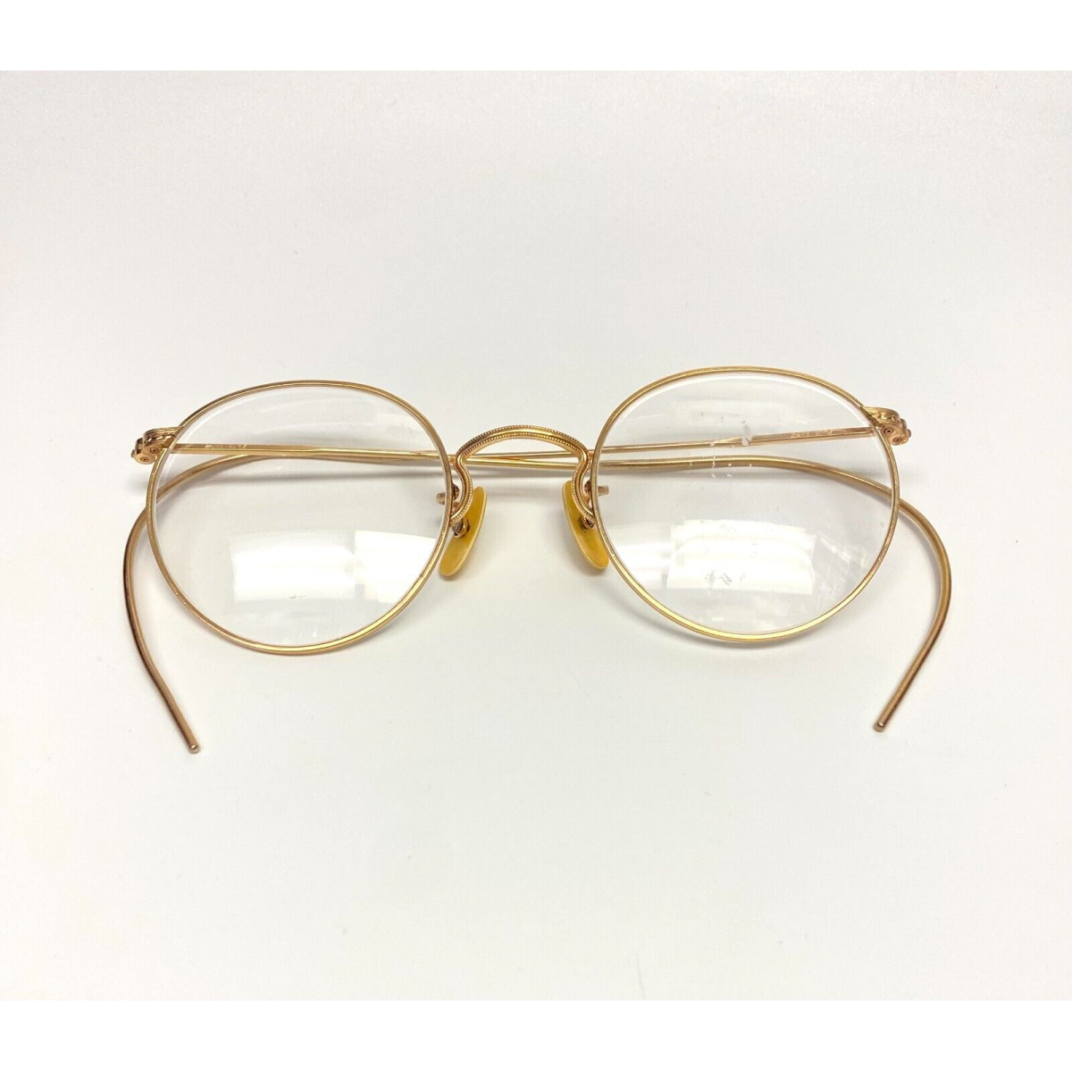 Vintage Gold Eyeglasses Ful-Vue 1/10 12K GFN Antique Glasses Spectacles
