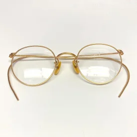 Vintage Gold Eyeglasses Ful-Vue 1/10 12K GFN Antique Glasses Spectacles