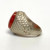 Agate Stone Sliver Ring - 9.5