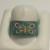 Antique Thailand Sterling Silver Green Multicolored Designed w/ Butterflies Ring Antique Thailand Sterling Silver Green Multicolored Designed w/ Butterflies Ring