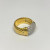 David Yurman 18K Yellow Gold 10mm Metro Cable Wide Band Diamond Ring Size 7 David Yurman 18K Yellow Gold 10mm Metro Cable Wide Band Diamond Ring Size 7