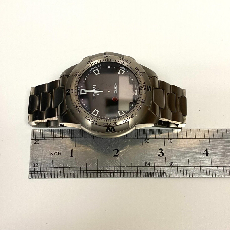 Tissot T Touch T047420A Titanium Swiss Made Smart Watch Full Pack