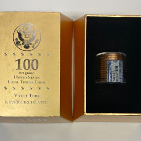 12 Coins William Henry Harrison Dollar 2009 P in original Gold Brick Box