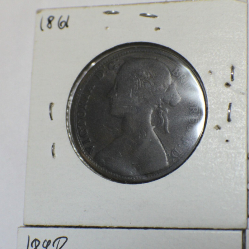 1861-1917 20 Pieces of Collection Coins Great Britian Victorian & GERMAN EMPIRE