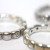 Authentic Pandora Sterling Silver Clear CZ Stackable Band Ring Authentic Pandora Sterling Silver Clear CZ Stackable Band Ring