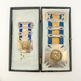 Fraternal Temperance Regalia Pair – Sons of the Phoenix , Samuel Plimsoll Lodge
