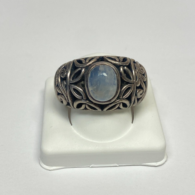 Samuel Behnam BJC Sterling Silver Moonstone Ring, size 10