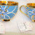 Russian silver 925 & 24k Gold Plated Teapot & 2 Teacups Enamel Filigree