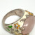 Beautiful David Sigal Sterling Silver 925 Rose Quartz Enamel Ring Size 7 Beautiful David Sigal Sterling Silver 925 Rose Quartz Enamel Ring Size 7