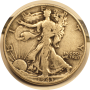 1943 Liberty Walking Half Dollar Silver Coin #005