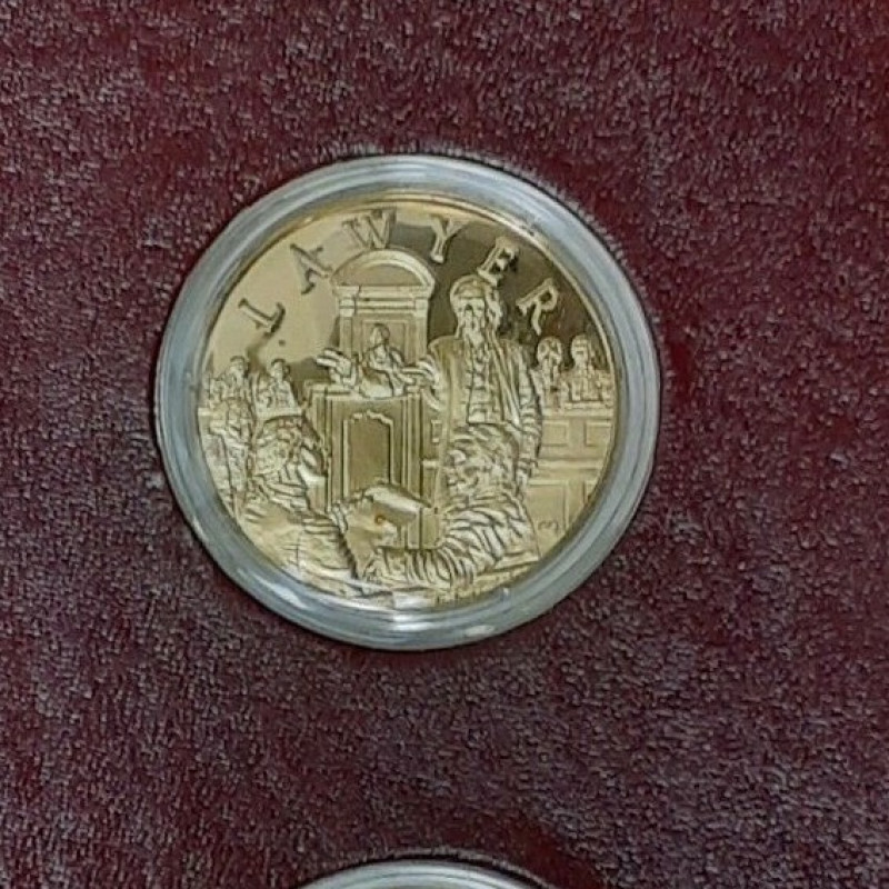 VERY RARE GENIUS OF THOMAS JEFFERSON 24K Gold Plating on STERLING PROOF SET 1976 VERY RARE GENIUS OF THOMAS JEFFERSON 24K Gold Plating on STERLING PROOF SET 1976