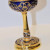 Russian silver 925 & 24k Gold Plated Wine Chalice Enamel Small Bird Filigree Russian silver 925 & 24k Gold Plated Wine Chalice Enamel Small Bird Filigree