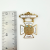 Nocturnal Adoration Society Religious Catholic Gold-tone & Enamel Pin Medal
