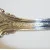 Antique R, Sterling Silver Serving Whiting Baroque Spoon