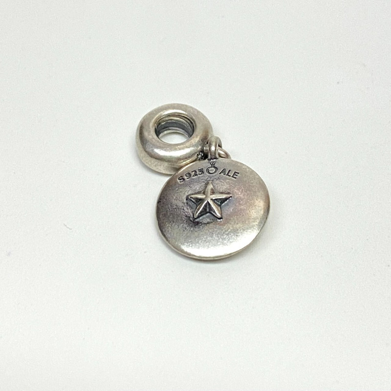 Pre-owned Pandora 925 Chinese Zodiac Rabbit Dangle Charm #790882