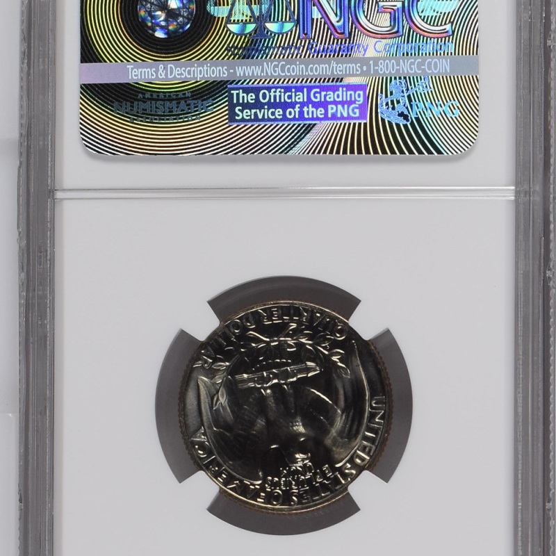 1966 SMS Washington Quarter certified MS 67 NGC