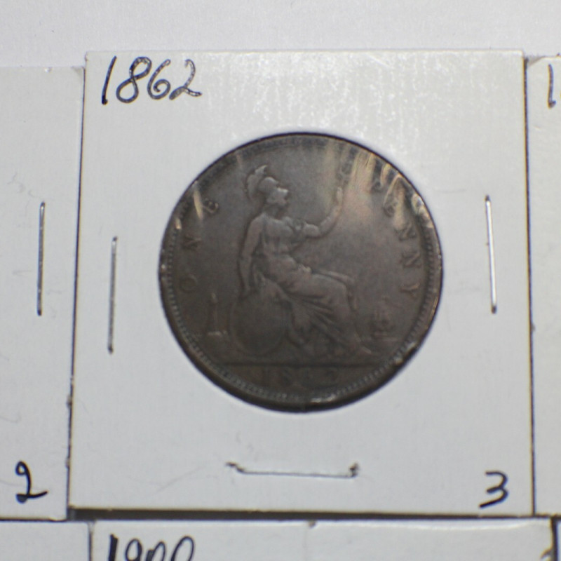 1861-1917 20 Pieces of Collection Coins Great Britian Victorian & GERMAN EMPIRE