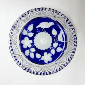 Vintage Brown 1974 Royale Germania Crystal Limited Edition Birds Plate 6.2"
