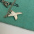 Tiffany & Co. Paloma Picasso Top Cross Kiss Necklace Silver 925